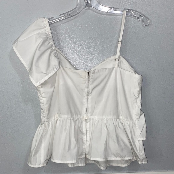 ROMWE Layered Ruffle One Shoulder Top Size: M - Picture 2 of 6